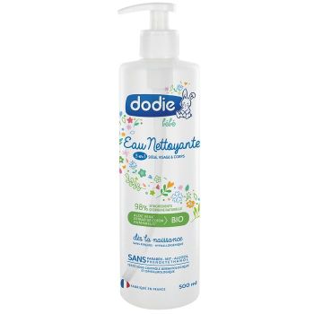 Reinigendes Wasser 3 in 1 Dodie - Flasche mit 500 ml