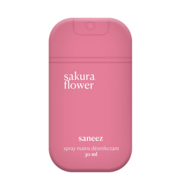 Sakura-Blüten Desinfektionsspray Saneez - Spray mit 30 ml