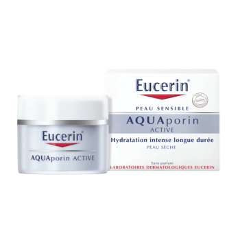 Aquaporin Active Feuchtigkeitspflege für trockene Haut Eucerin - 50 g Dose