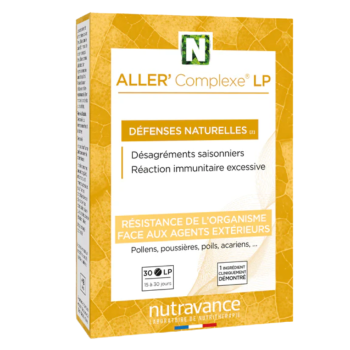 Aller'Complex LP natürliche Abwehrkräfte Nutravance - Packung mit 30 Tabletten
