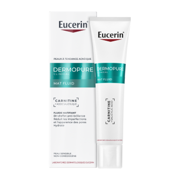 Dermopure klinische matte Fluid Eucerin - Tube mit 40 ml