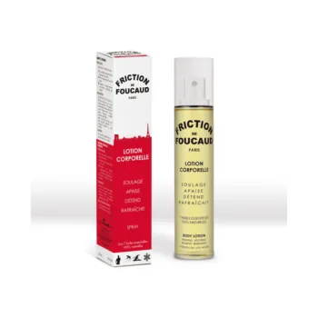 Energie Lotion für den Körper Friction von Foucaud - Spray mit 125 ml