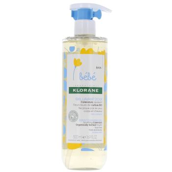 Sanfte Waschgel Klorane Baby - Flasche mit 500 ml
