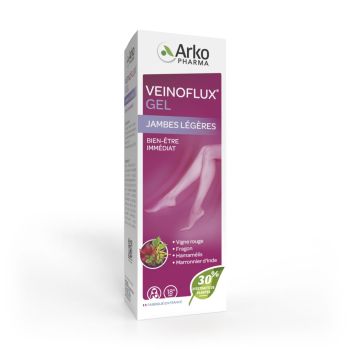 Gel Veinoflux Durchblutung leichte Beine Arkopharma - Tube mit 150 ml