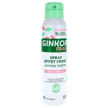 Ginkor Frisch Spray K&uuml;hleffekt leichte Beine - Spray mit 125 ml