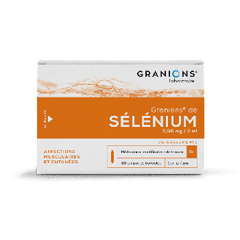 Granions von Selen 0,96 mg - 30 Ampullen zu 2 ml