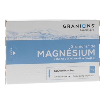 Granions von Magnesium 3,82mg - 30 Ampullen zu 2ml