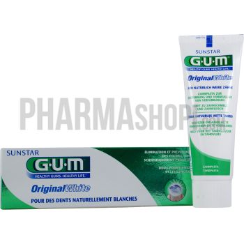 Gum original white Zahnpasta - Tube mit 75 ml