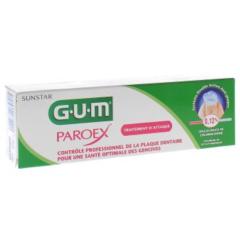 Paroex Zahnpasta zur Bekämpfung von Zahnbelag - 75 ml Tube