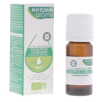 Ätherisches Öl Eucalyptus globulus Bio Phytosun arôms - Flasche mit 10 ml