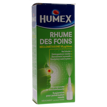 Humex Heuschnupfen mit Beclometason 50µg/Dosis Nasenspray - Flasche mit 100 Sprühstößen