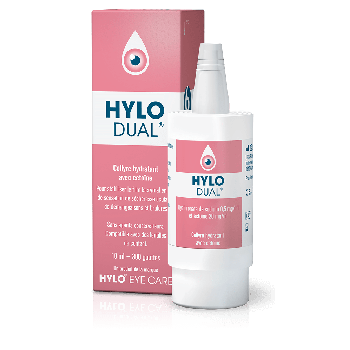 Hylo-dual feuchtigkeitsspendende Augentropfen - 10 ml Flasche