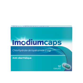 Imodiumcaps 2mg - Packung mit 12 Kapseln