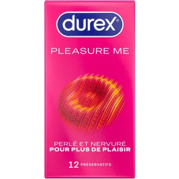 Durex Pleasure Me Kondome - Schachtel mit 12 Kondomen