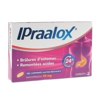 Ipraalox magensaftresistente Tabletten - Packung mit 14 Tabletten