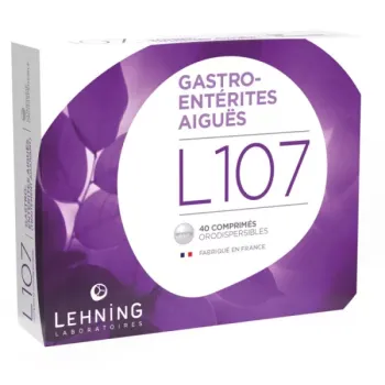 L107 Gastroenteritis akute Lehning - Packung mit 40 orodispersiblen Tabletten