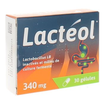 Lactéol 340mg - Packung mit 30 Kapseln