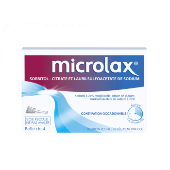 Microlax gelegentliche Verstopfungen - 4 Pipetten zu 5 ml