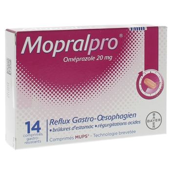 Mopralpro 20mg - 14 magensaftresistente Tabletten