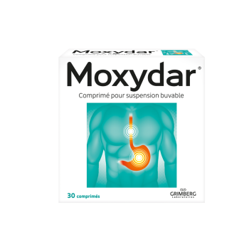 Moxydar - Packung mit 30 Tabletten zur Herstellung einer Suspension zum Einnehmen