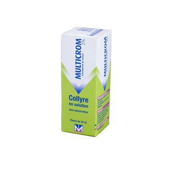 Multicrom 2% Augentropfen in Lösung - Flasche mit 10 ml