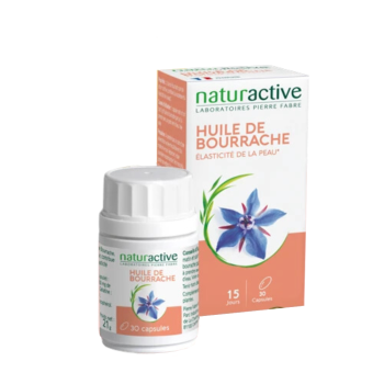 Borretschöl Naturactive - Packung mit 60 Kapseln