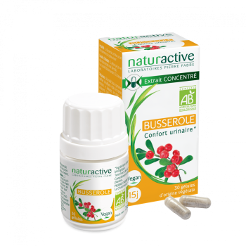 Elusanes Busserole bio Naturactive - Packung mit 30 Kapseln