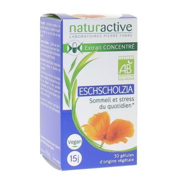 Eschscholzia bio Naturactive - Packung mit 30 Kapseln