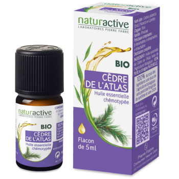 Ätherisches Öl von Atlaszeder bio Naturactive - Flasche mit 5 ml