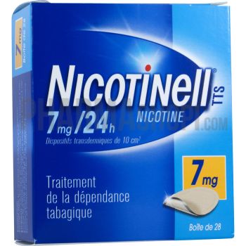 Nicotinell TTS 7mg/24h transdermales System - Packung mit 28 Systemen