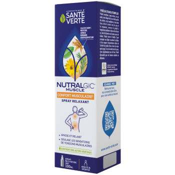 Nutralgic Muskel Spray entspannender Muskelkomfort Gesundheit Grün - Spray von 100 ml