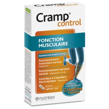 Cramp control Muskel-Funktion Nutreov - Packung mit 30 Kapseln