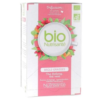 Infusion Fettverbrennung BIO Nutrisanté -20 Beutel