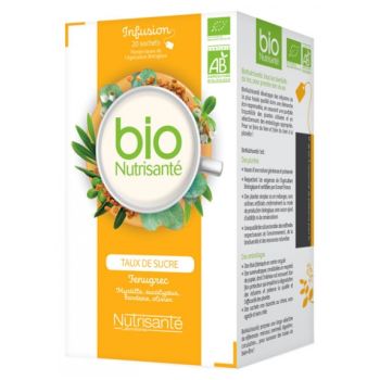 Infusion Wohlbefinden Bio-Zuckeranteil Nutrisanté - 20 Beutel