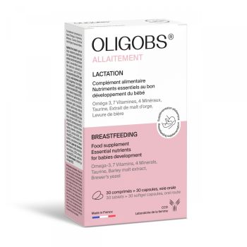 Oligobs Stillzeit Labor Ccd - Packung mit 30 Tabletten + 30 Kapseln