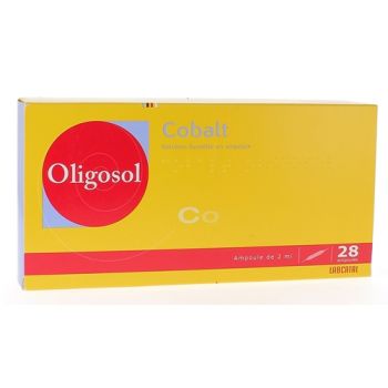 Oligosol Kobalt trinkbare L&ouml;sung in Ampullen - Packung mit 28 Ampullen