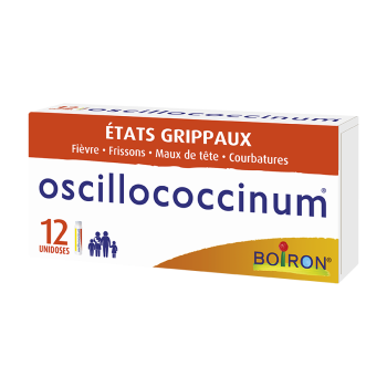Oscillococcinum Grippesymptome Boiron - Packung mit 12 Einzeldosen