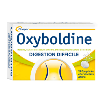 Oxyboldine Brausetabletten - Packung mit 24 Tabletten