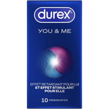 Durex you and me Kondome - Schachtel mit 10 Kondomen