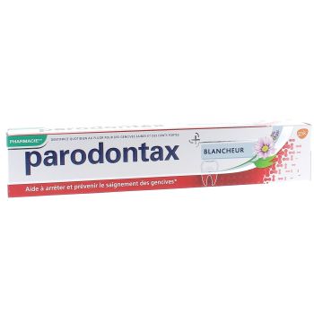 Fluorid Zahnpasta Parodontax für weiße Zähne - 75 ml Tube