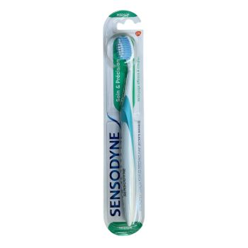 Zahnbürste Pflege und Präzision medium Sensodyne - eine Zahnbürste