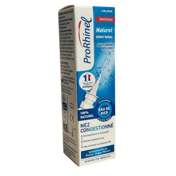 Natürliches Nasenspray bei verstopfter Nase ProRhinel - Spray mit 30 ml