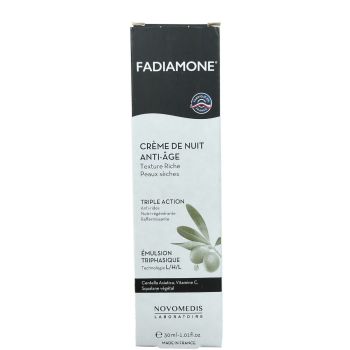 Fadiamone Nachtcreme gegen Hautalterung Laboratoire Novomedis - Tube mit 30 ml