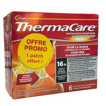 ThermaCare selbstwärmende Nackenpflaster Cooper - 6 Pflaster