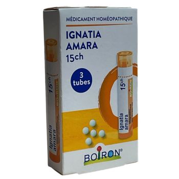 Ignatia amara 15ch Boiron - 3 R&ouml;hrchen &agrave; 4g