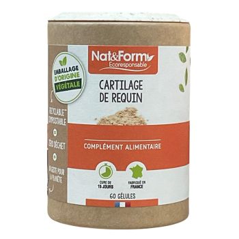 Haifischknorpel Nat&Form - Dose mit 60 Kapseln