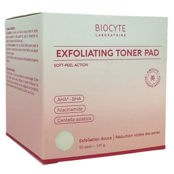 Toner-Pads sanfte Exfoliation Biocyte - 50 Pads