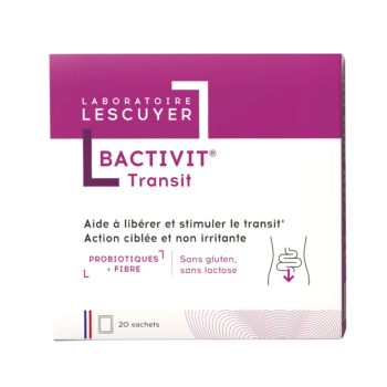 Bactivit Transit Lescuyer - Packung mit 20 Beuteln