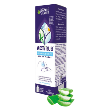 Actirub Nasenhygiene Gesundheit Grün - Spray von 120 ml