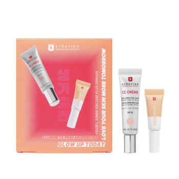 Glow up today CC-Creme x Super BB Concealer Erborian - Set mit 2 Produkten